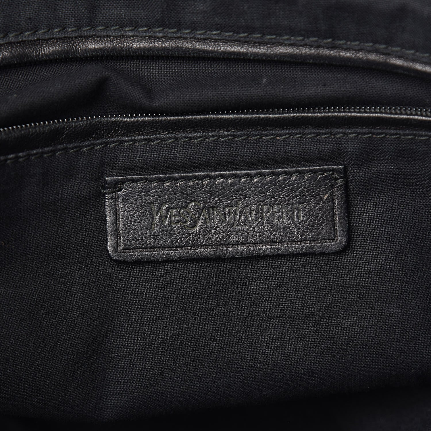 Saint Laurent Sheepskin Large Cabas ChYc Black 6 of 16