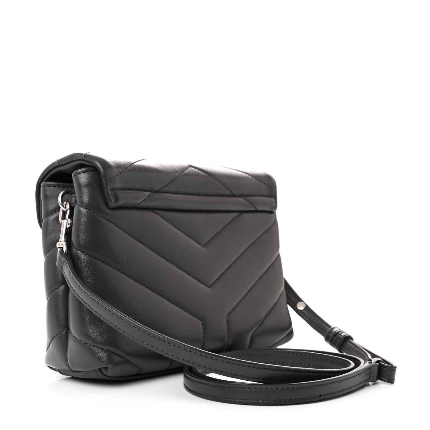 Calfskin Y Quilted Monogram Toy Loulou Crossbody Bag Earth