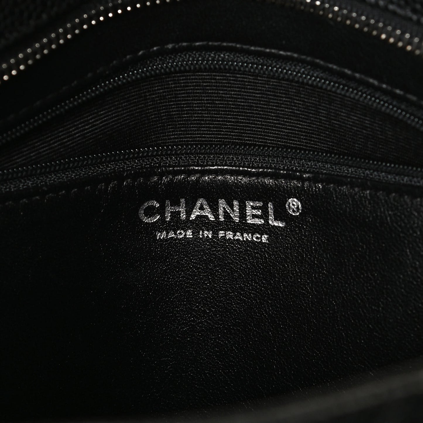 Caviar Quilted Medallion Tote Black