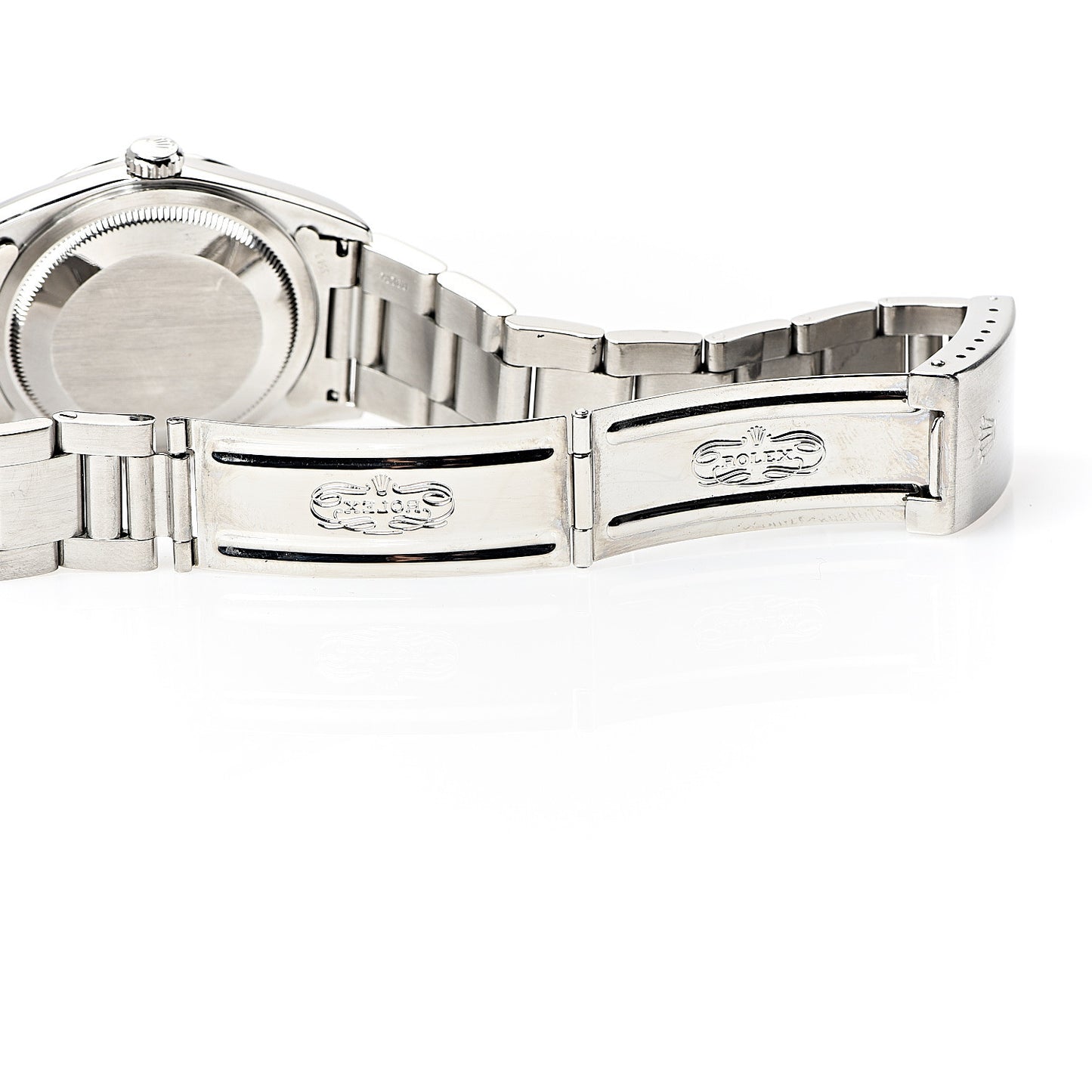 Stainless Steel 36mm Oyster Perpetual Datejust Watch Silver Roman 16220