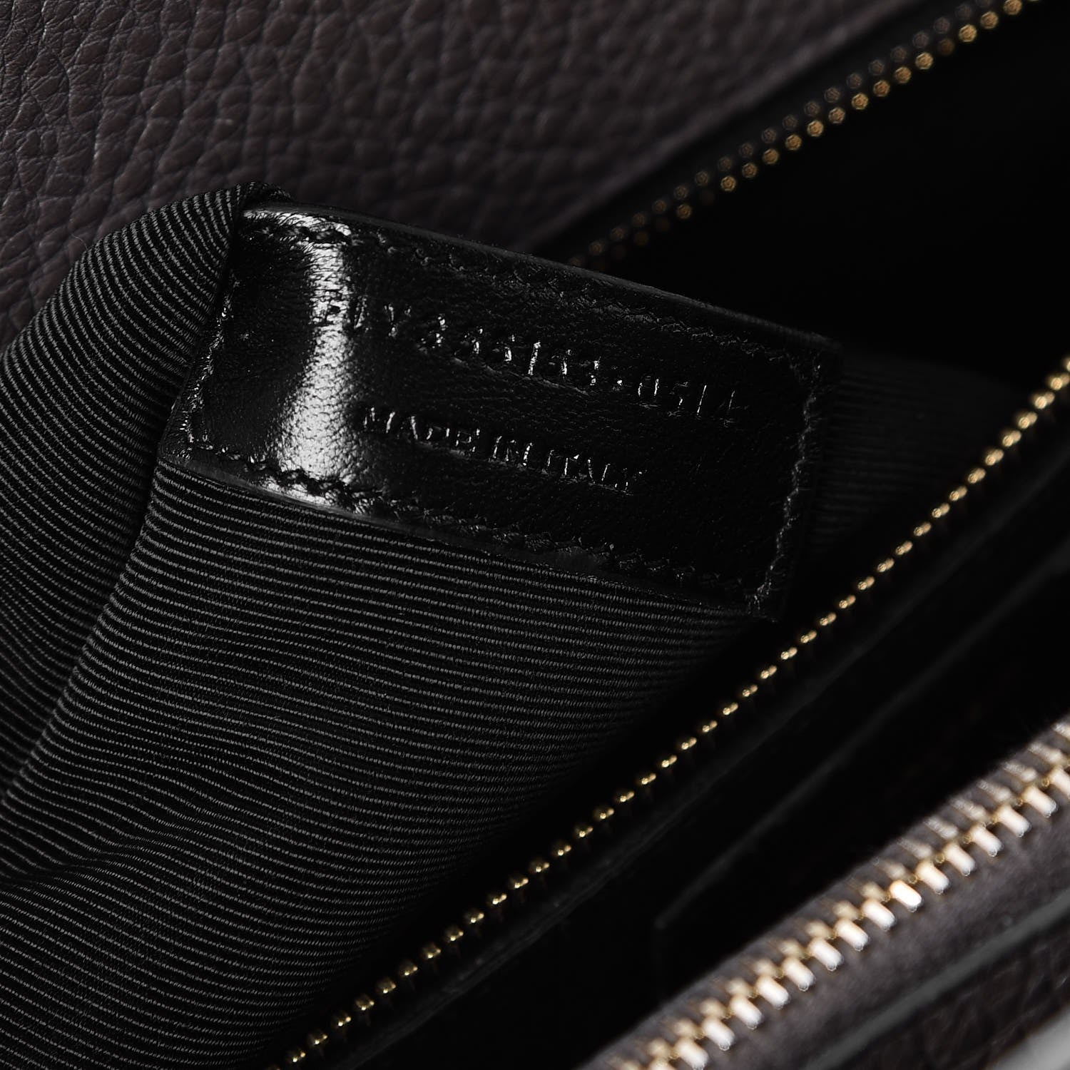Saint Laurent Grained Calfskin Small Sac De Jour Earth 8 of 8