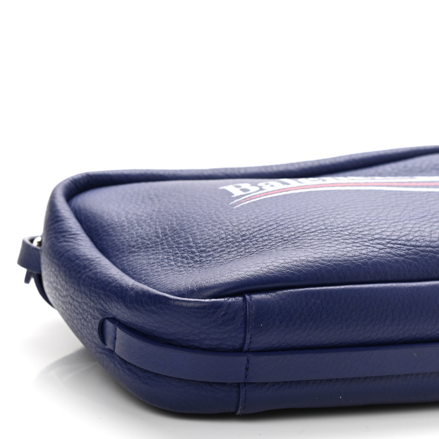 Calfskin Political Campaign Logo S Everyday Camera Bag Bleu