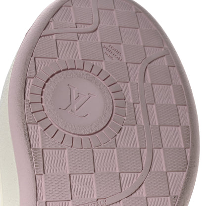 Louis Vuitton Calfskin Monogram LV Groovy Platform Sneakers 38 Pink 7 of 8