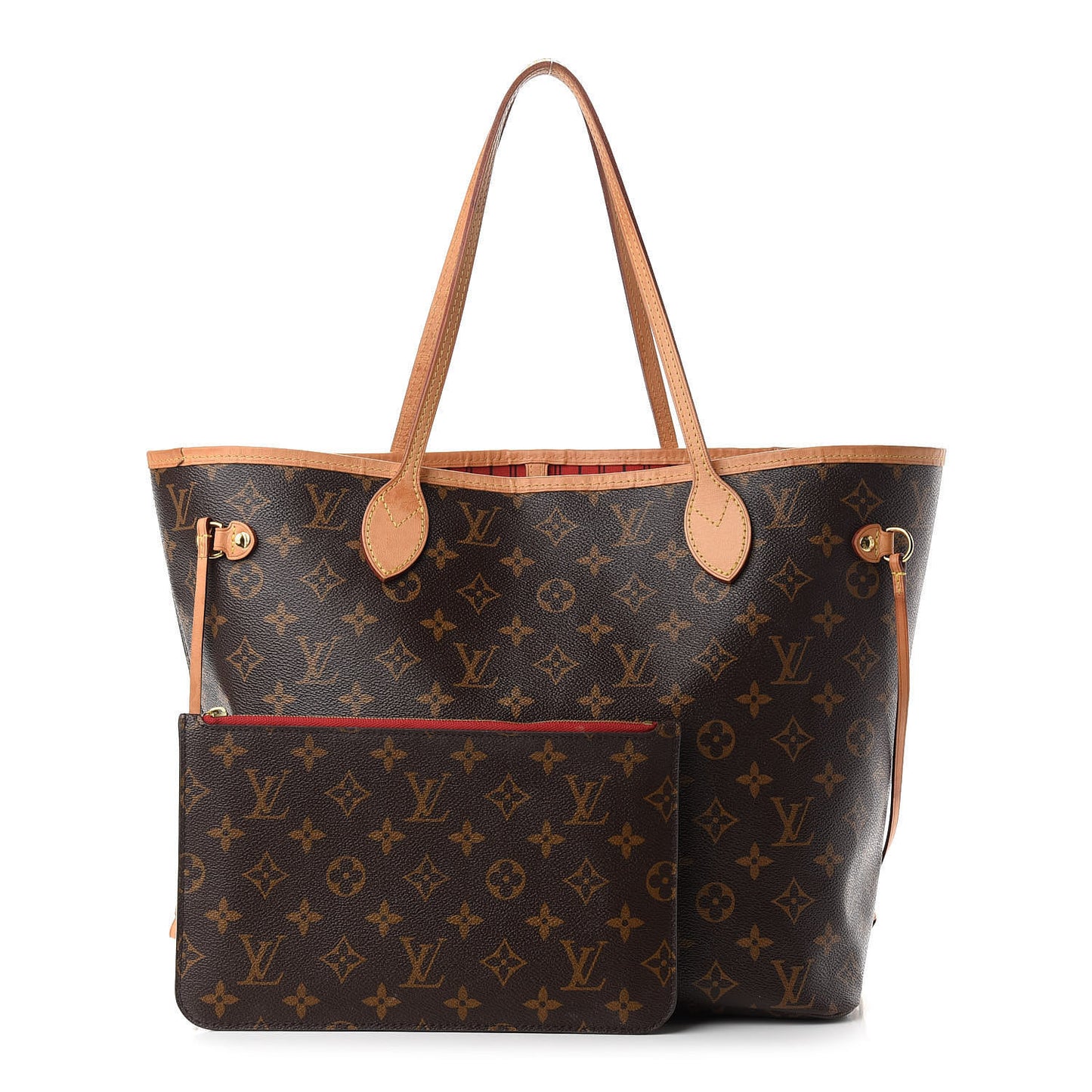 Monogram Neo Neverfull MM Cherry