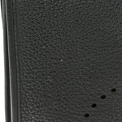 Hermes Taurillon Clemence Evelyne PM Black 12 of 13