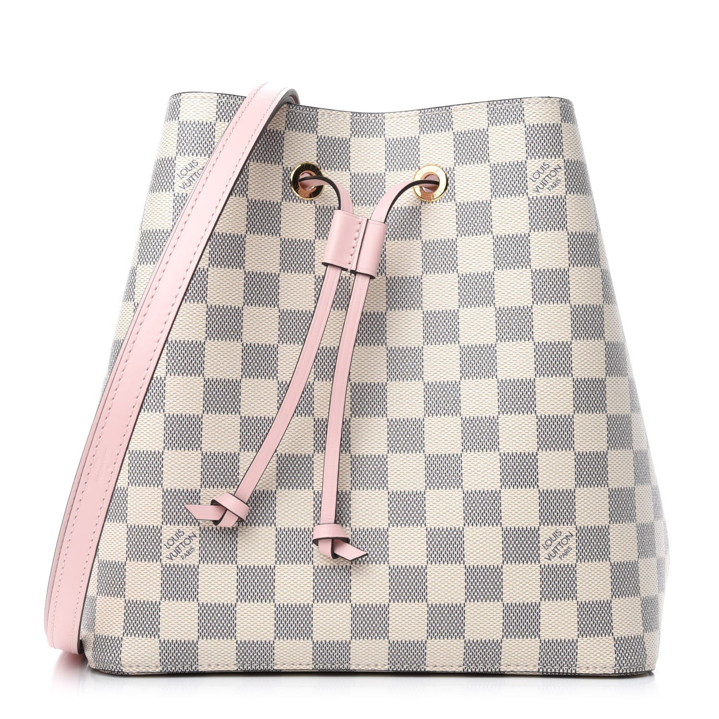 Damier Azur Neonoe MM Eau De Rose