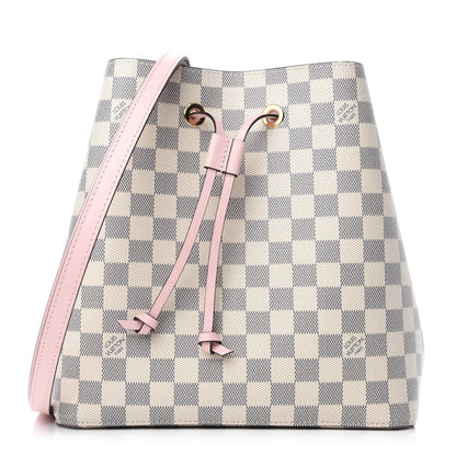 Louis Vuitton Damier Azur Neonoe MM Eau De Rose 1 of 10