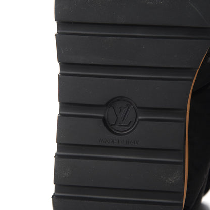 Louis Vuitton Nylon Monogram Pillow Comfort Ankle Boot 38 Black 6 of 7