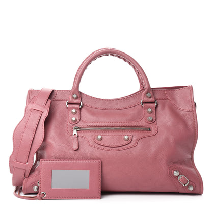 Balenciaga Chevre Hamilton Giant 12 Silver Hardware City Rose Bruyere 1 of 10