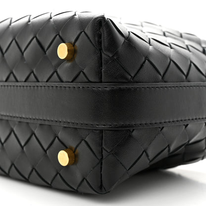 Bottega Veneta Calfskin Nappa Intrecciato Mini Wallace Black 10 of 10