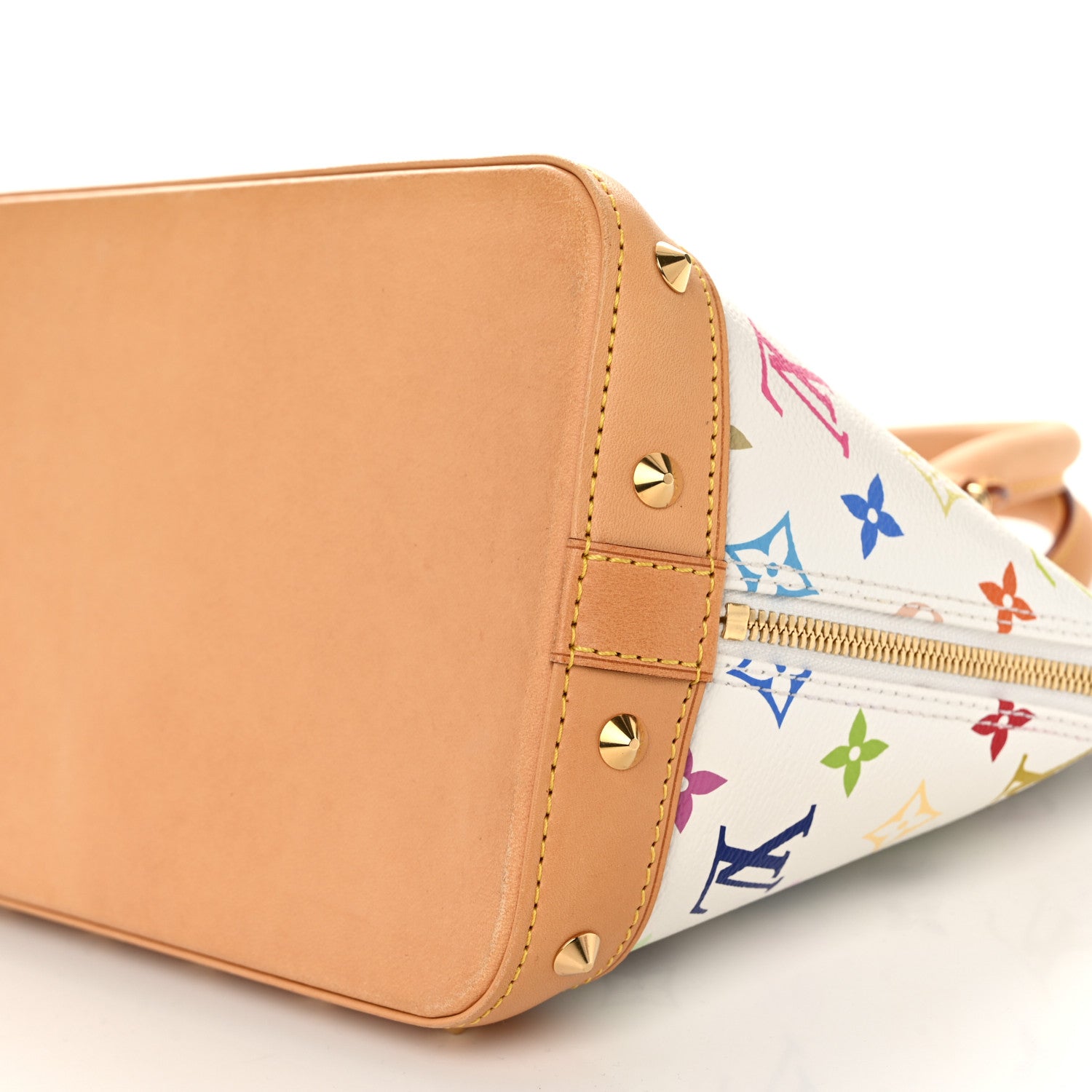 Louis Vuitton Monogram Multicolor Alma White 9 of 9