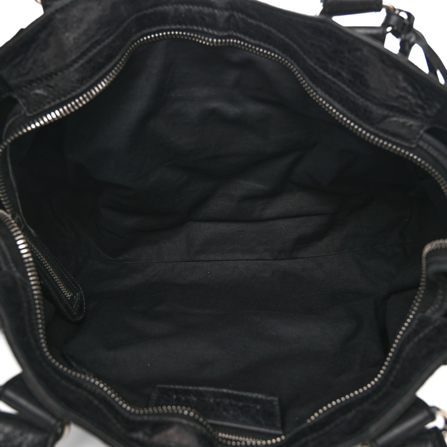 Agneau Giant 21 Silver Hardware Part Time Black
