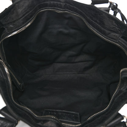 Balenciaga Agneau Giant 21 Silver Hardware Part Time Black 5 of 10