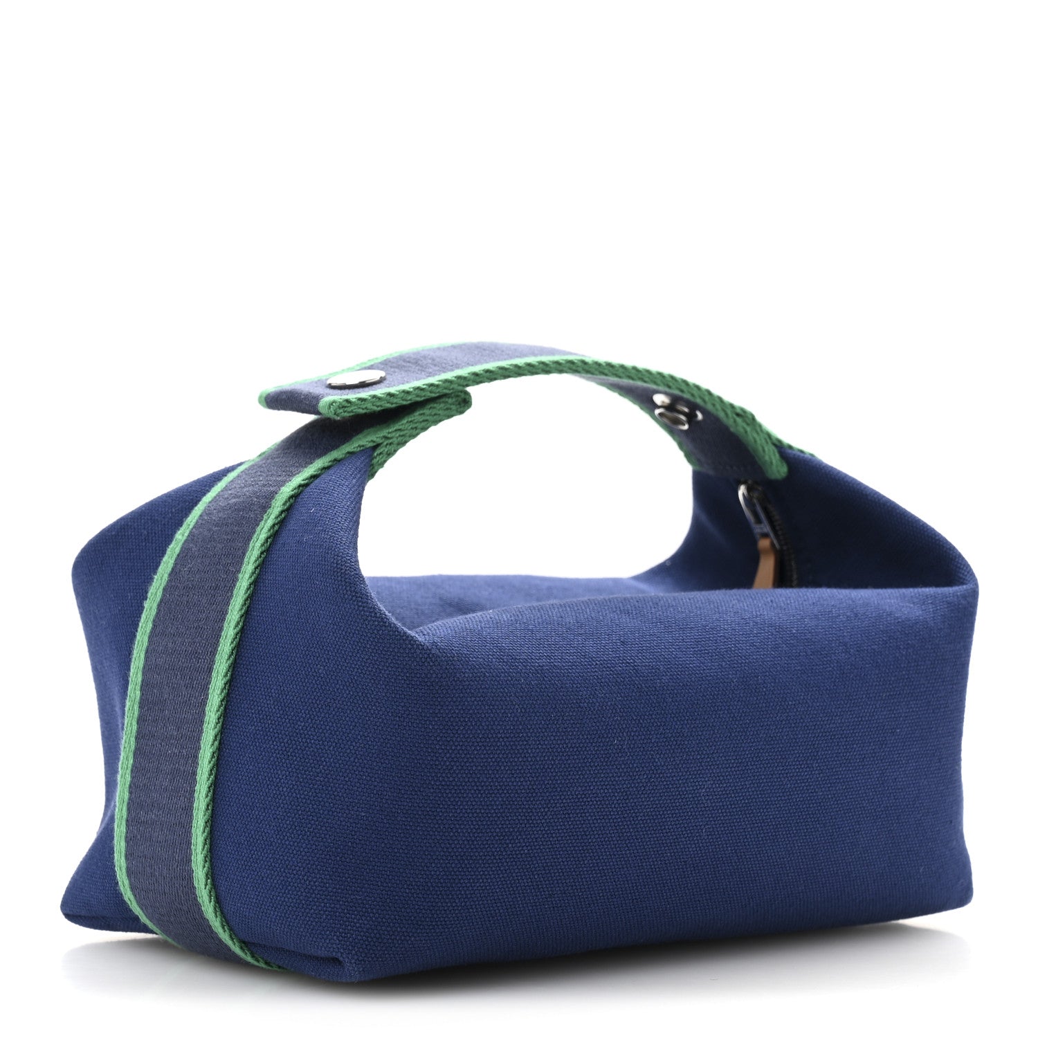 Hermes Canvas Small Bride-A-Brac Pouch Marine 3 of 6