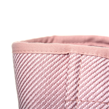 Chanel Mixed Fibers Calfskin Medium Deauville Tote Rose Pink 22 of 23