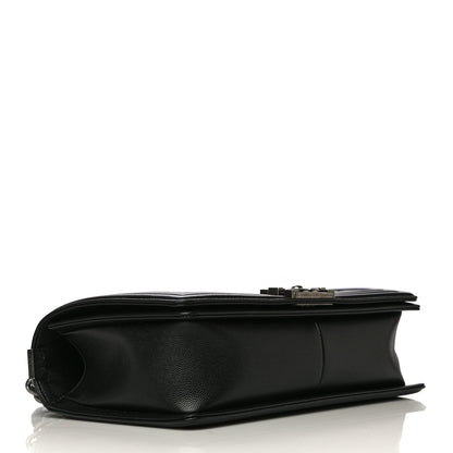 Chanel Caviar Quilted New Medium Boy Flap Black 4 of 11