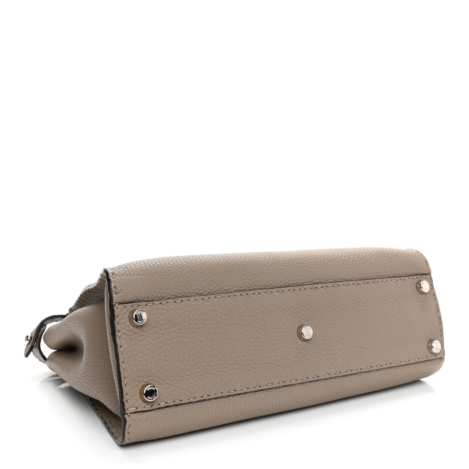 Fendi Cuoio Romano Selleria Medium Peekaboo Iconic Satchel Corda 4 of 8