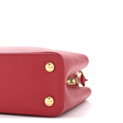 Louis Vuitton Taurillon Capucines BB Scarlet Red 9 of 12