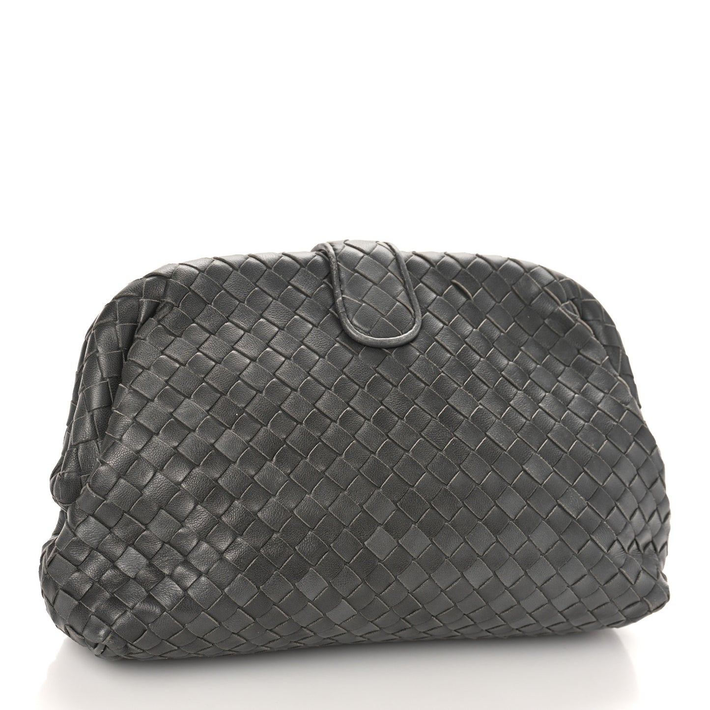 Nappa Intrecciato The Lauren 1980 Clutch Ebano