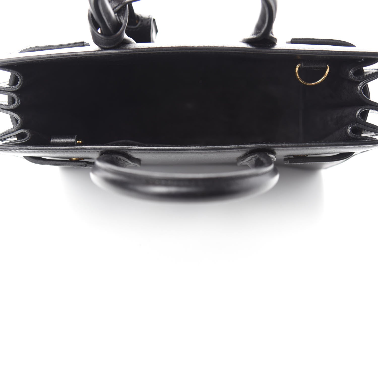 Saint Laurent Calfskin Nano Sac De Jour Black 5 of 11