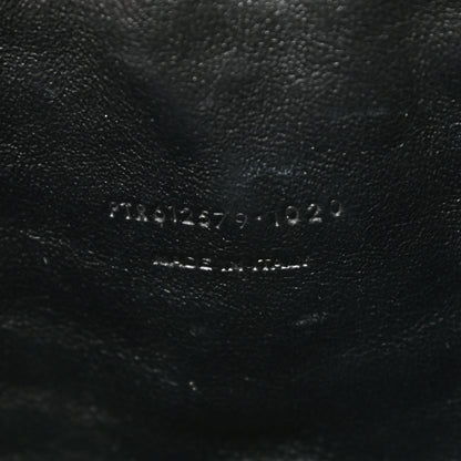 Saint Laurent Grain De Poudre Matelasse Monogram Mini Lou Camera Bag Black 7 of 13