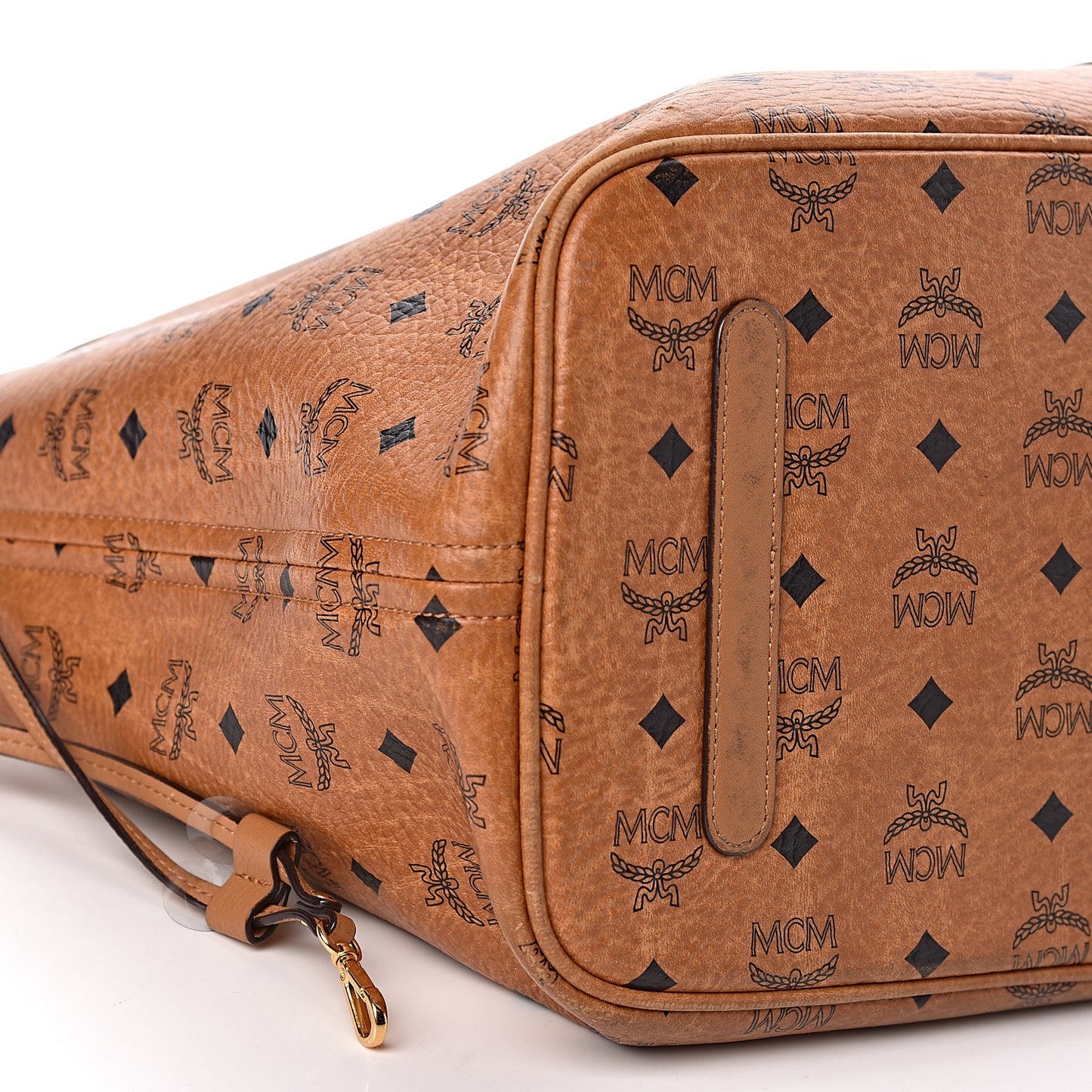 Visetos Large Liz Reversible Shopper Tote Cognac