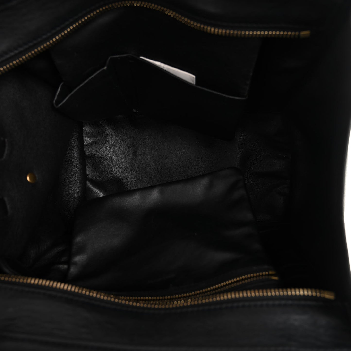Smooth Calfskin Mini Luggage Black