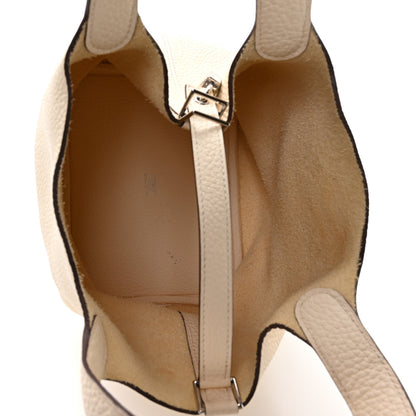 Hermes Taurillon Clemence Picotin Lock 18 PM Nata 5 of 12