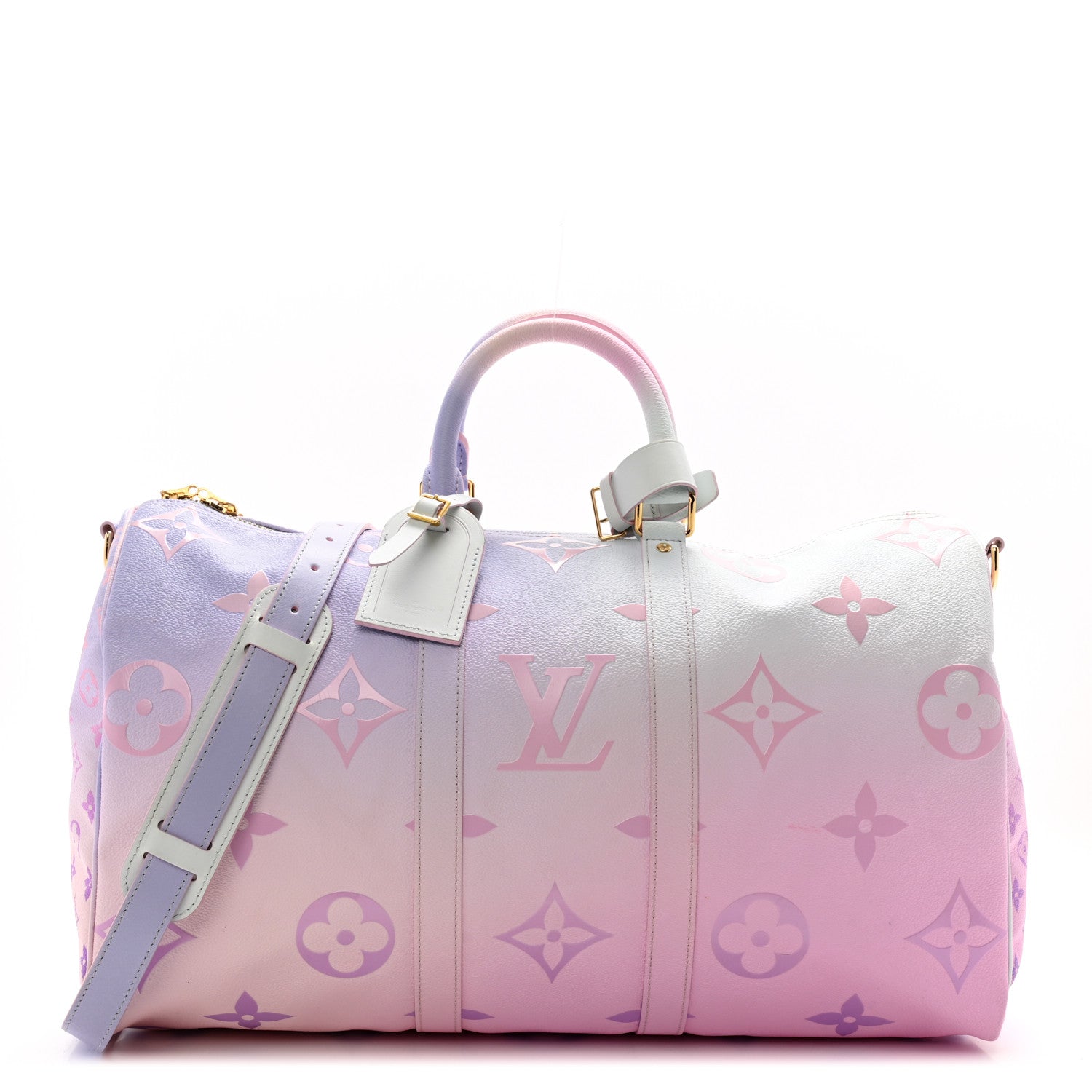 Louis Vuitton Monogram Giant Spring In The City Keepall 45 Sunrise Pastel 1 of 14