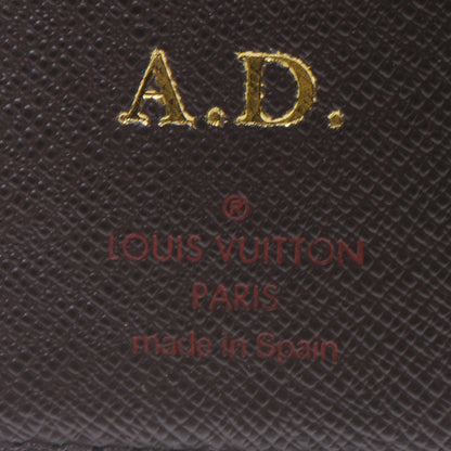Louis Vuitton Damier Ebene Small Ring Agenda 6 of 7