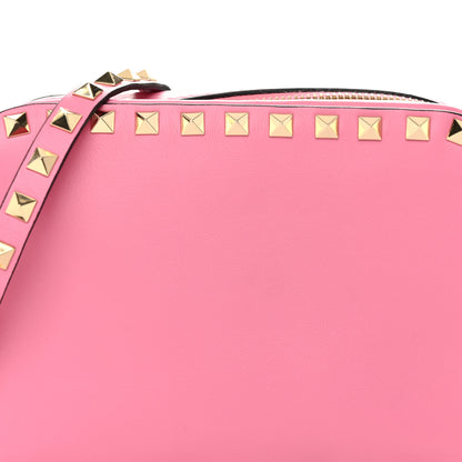 Valentino Garavani Calfskin Rockstud Camera Crossbody Bag Pink 8 of 10