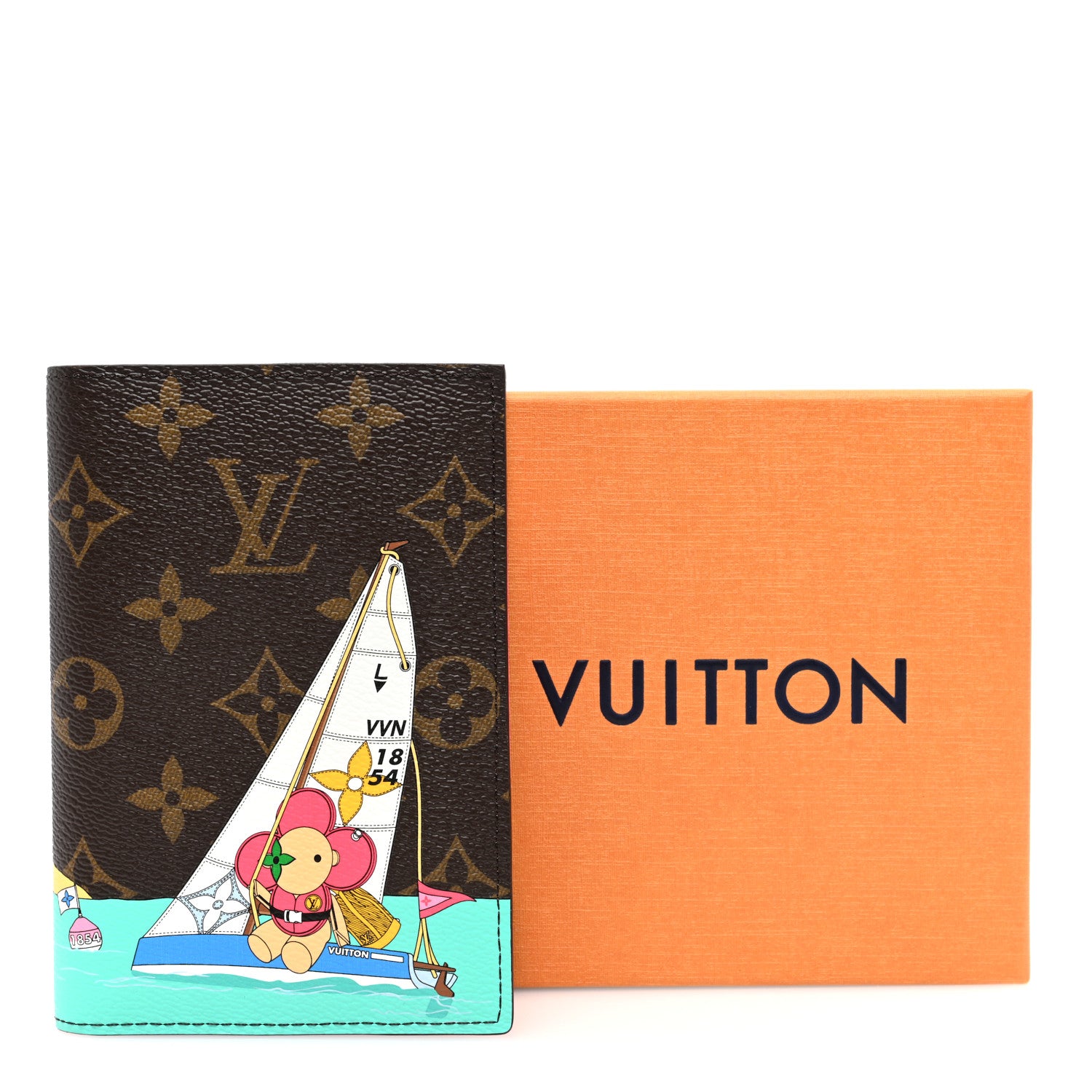 Louis Vuitton Monogram 2023 Christmas Animation Tropical Seas Passport Cover Dragon Fruit Pink 7 of 7