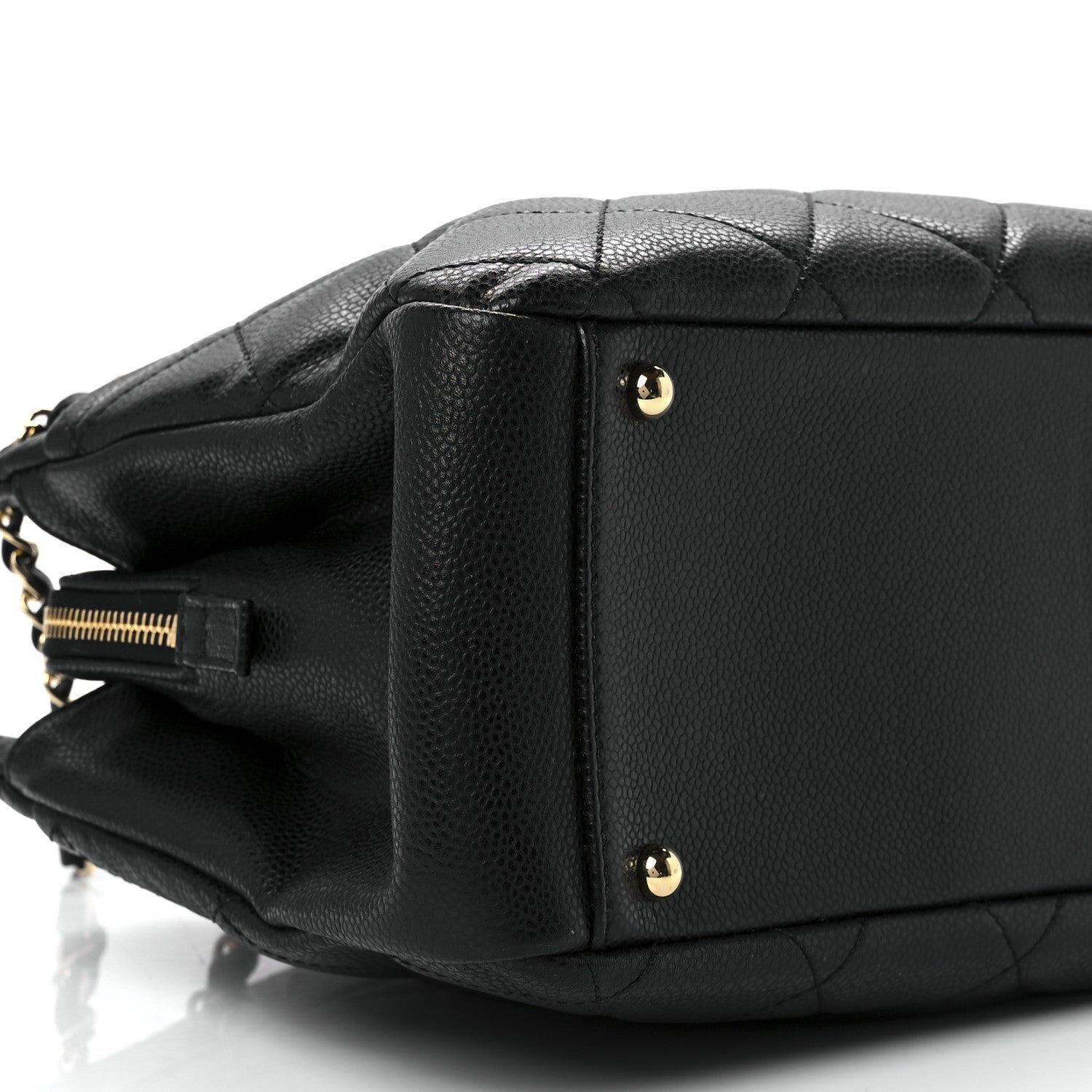 Chanel Caviar Quilted Timeless CC Soft Tote Black 10 of 11