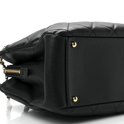 Chanel Caviar Quilted Timeless CC Soft Tote Black 10 of 11