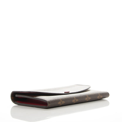 Louis Vuitton Monogram Emilie Wallet Fuchsia 4 of 6