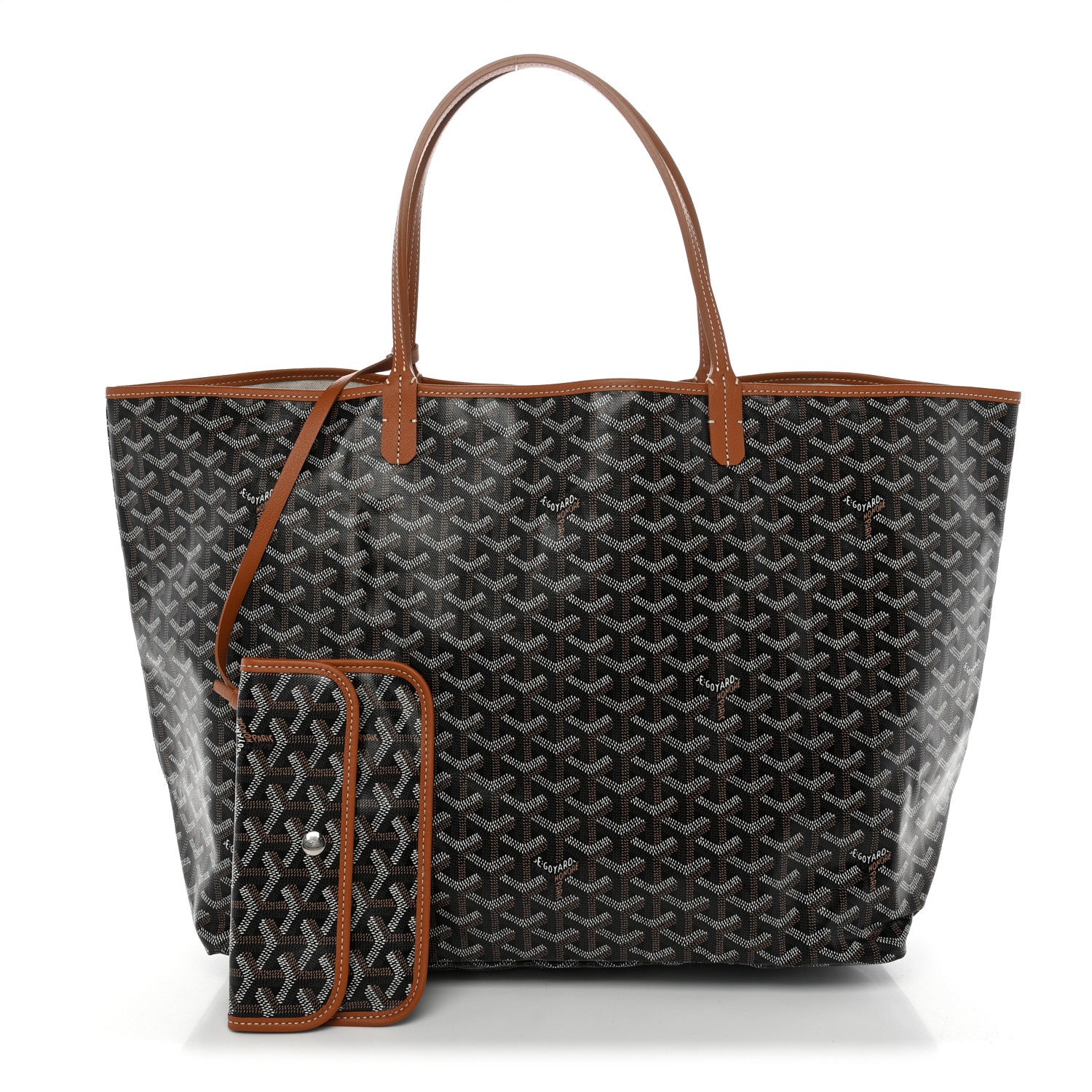 Goyard Goyardine Saint Louis GM Black Gold 1 of 11