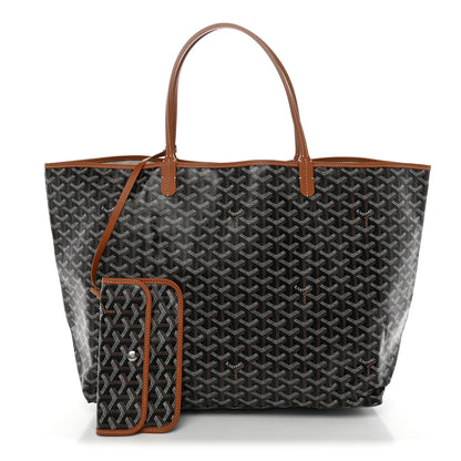 Goyard Goyardine Saint Louis GM Black Gold 1 of 11