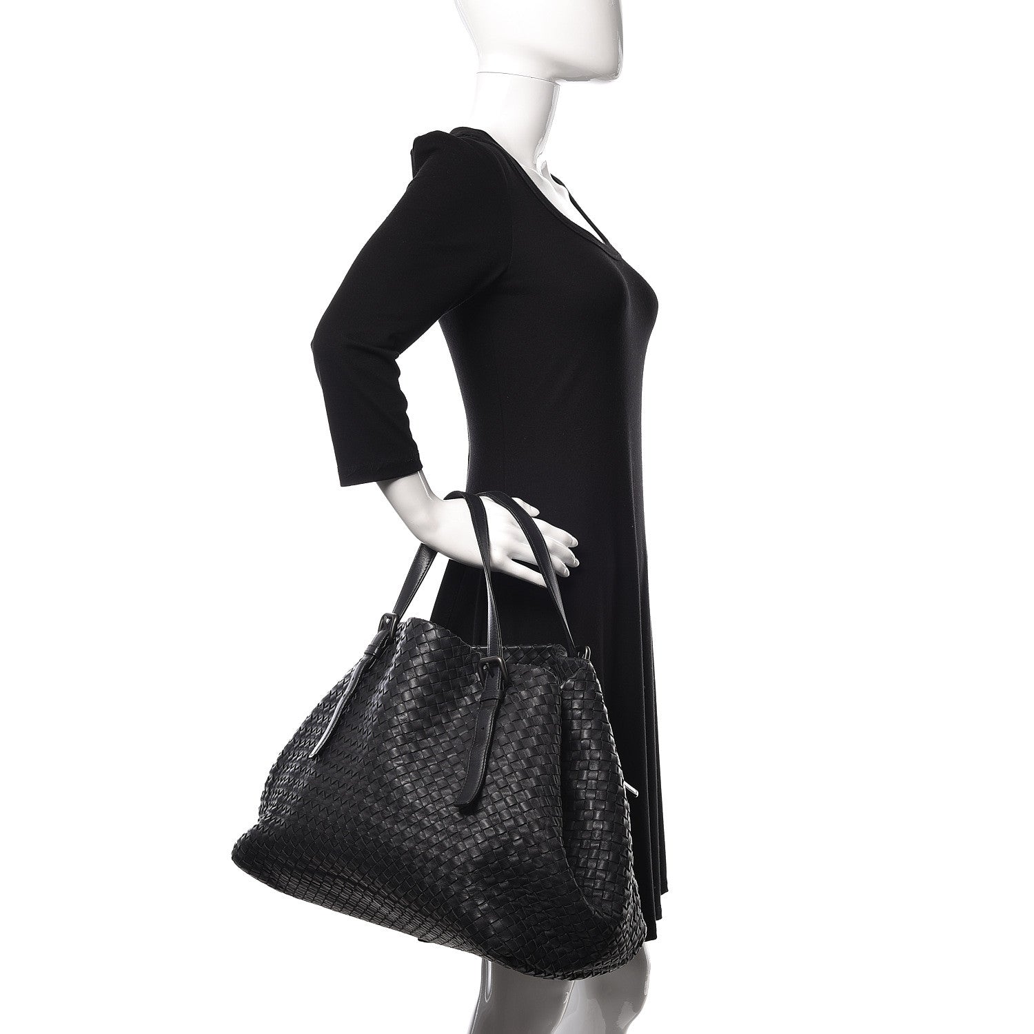 Bottega Veneta Nappa Intrecciato Large Seamless Tote Ferro 2 of 17