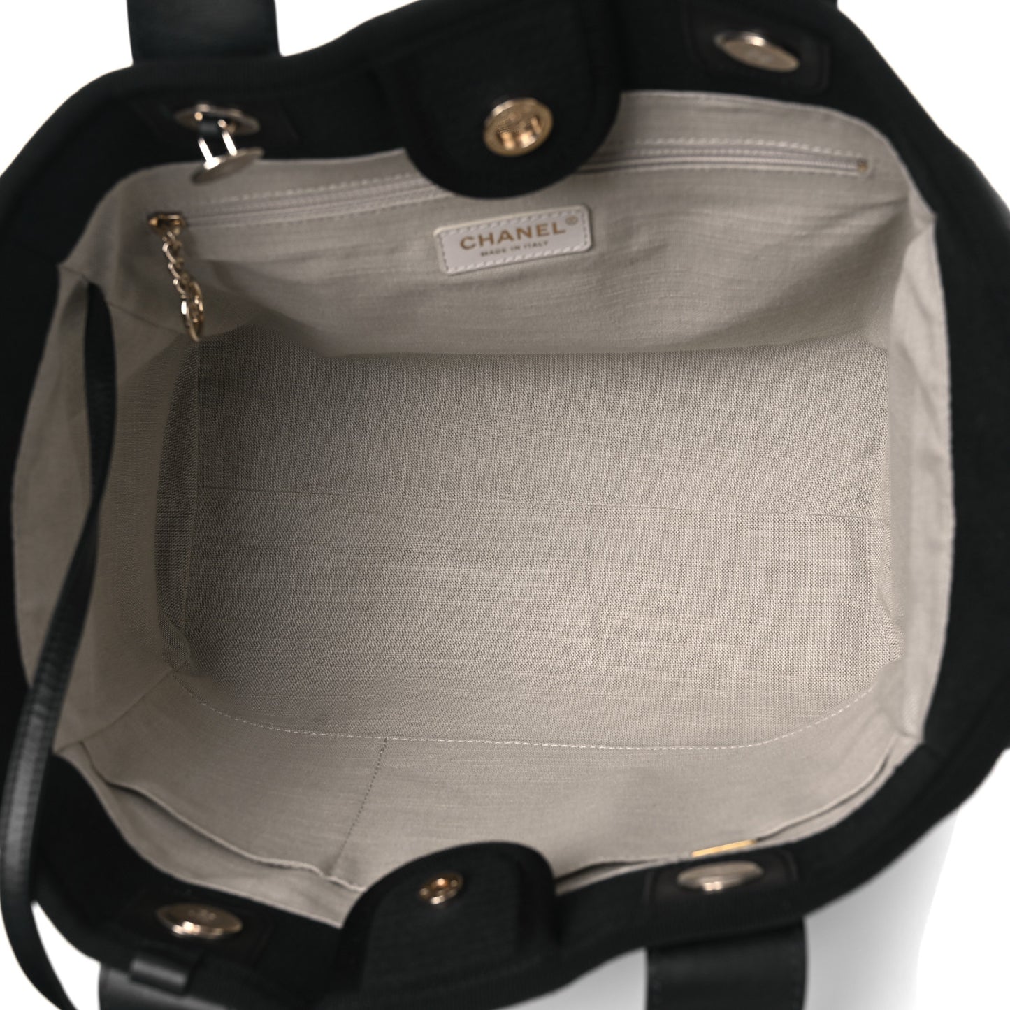 Mixed Fibers Small Deauville Tote Navy