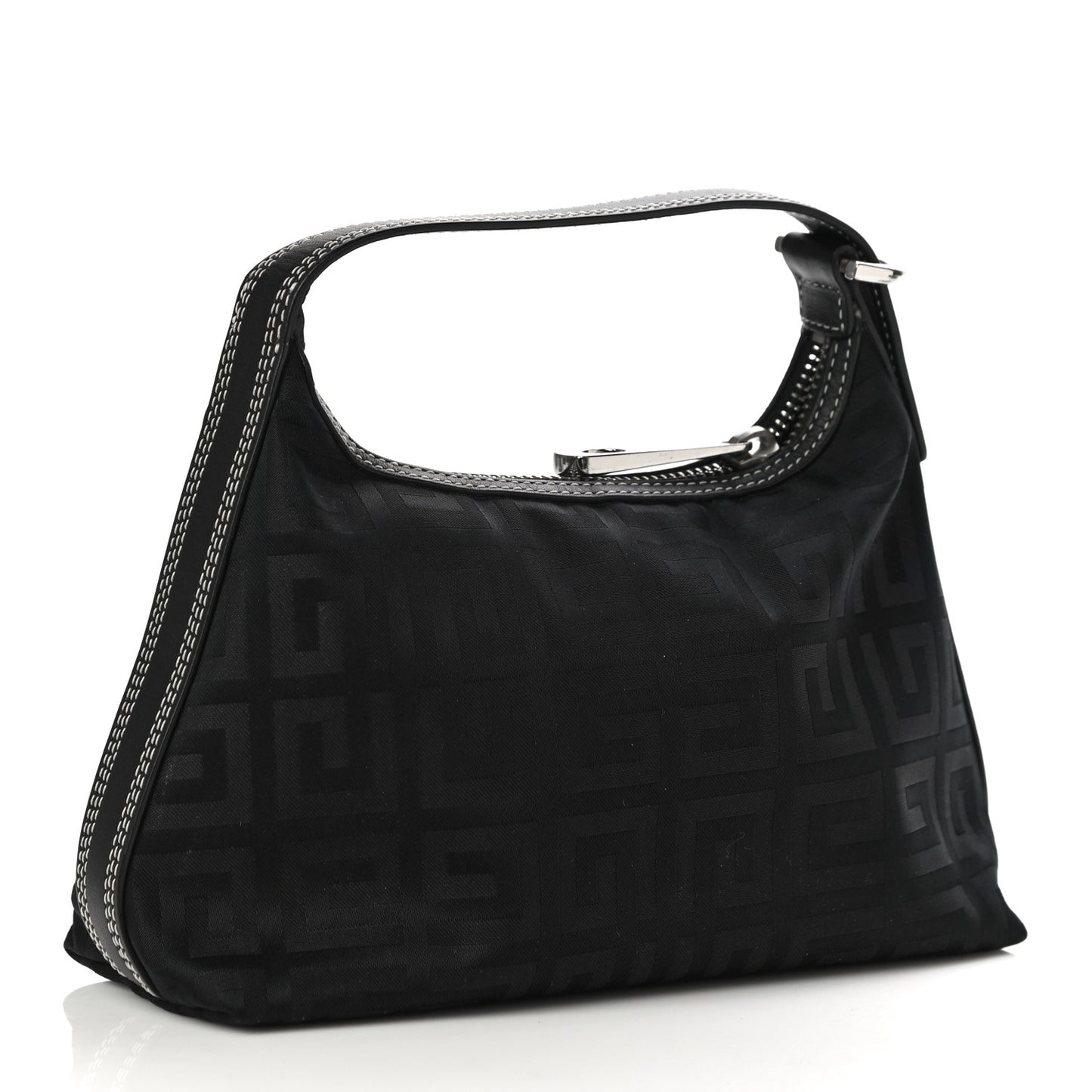 Nylon Shoulder Bag Black