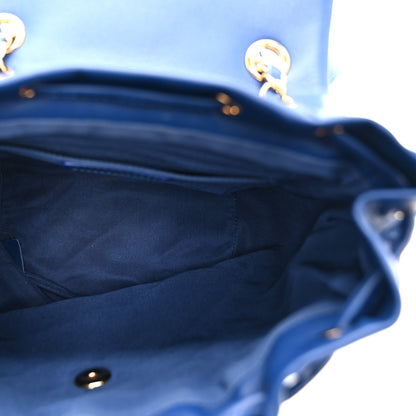 Chanel Lambskin Quilted Small Urban Spirit Backpack Blue 5 of 11