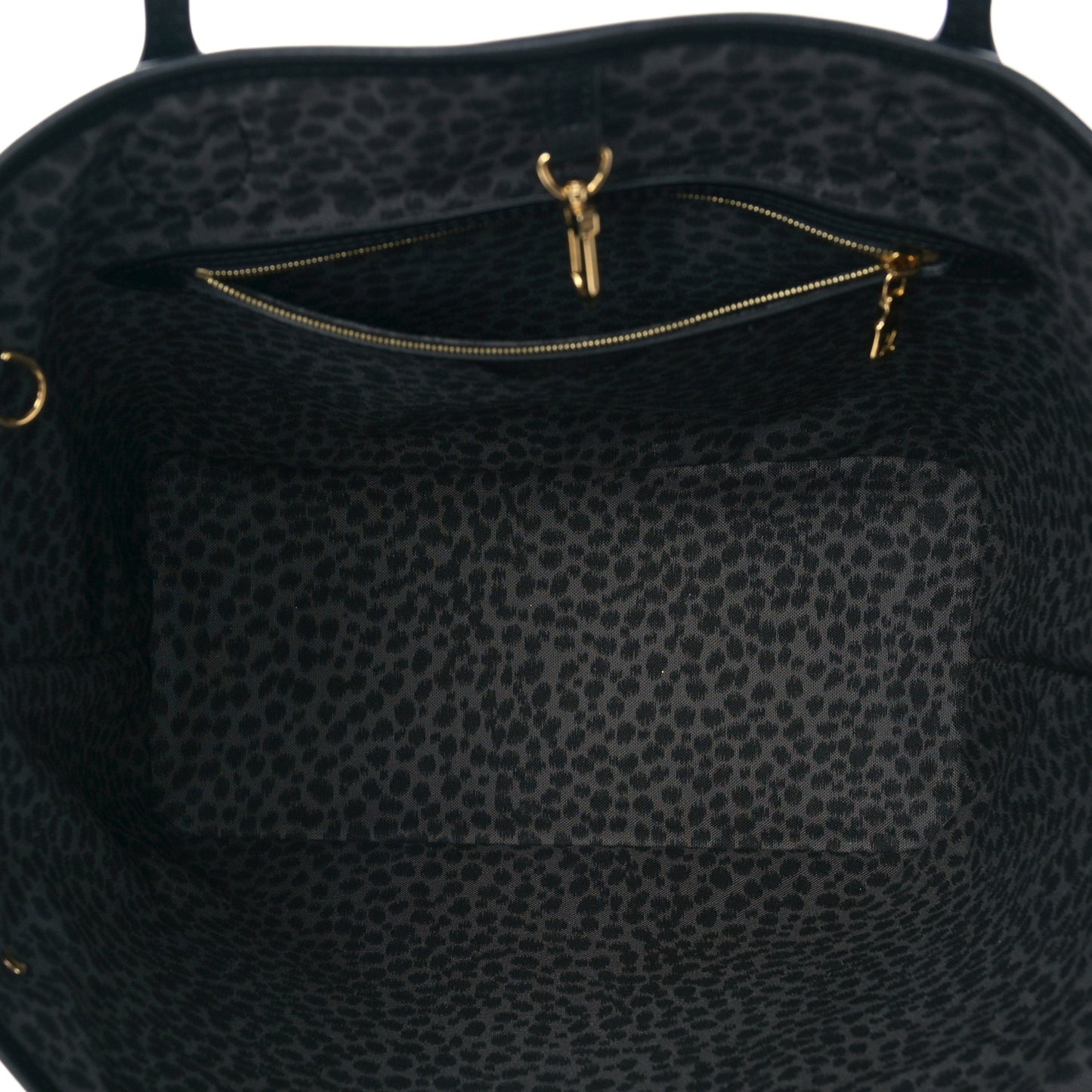 Monogram Giant Wild At Heart Neverfull MM Black