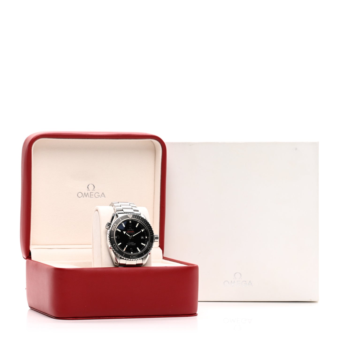 Stainless Steel 45.5mm Seamaster Planet Ocean Automatic Watch Black 232.30.46.21.01.001