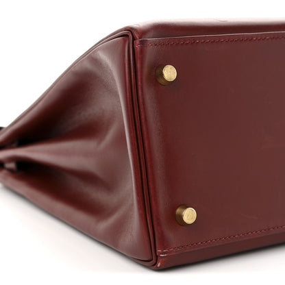 Hermes Box Kelly Retourne 35 Rouge H 9 of 13