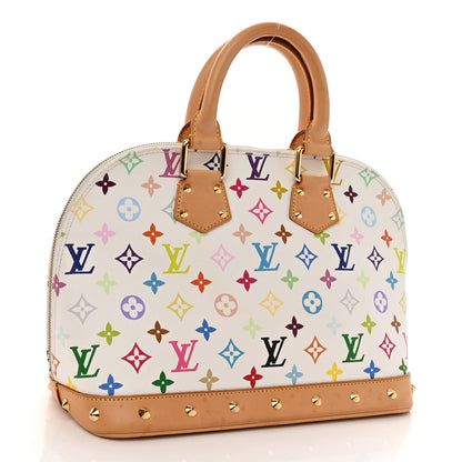 Louis Vuitton LOUIS VUITTON Monogram Multicolor Alma White 2 of 10