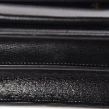 Saint Laurent Calfskin Medium Monogram Sunset Black 11 of 17