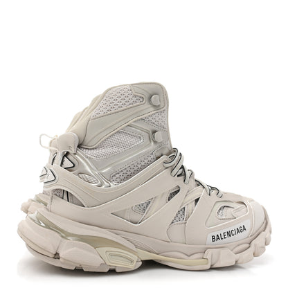 Balenciaga Mesh Nylon Womens Track Hike Sneakers 39 Full Beige 5 of 9