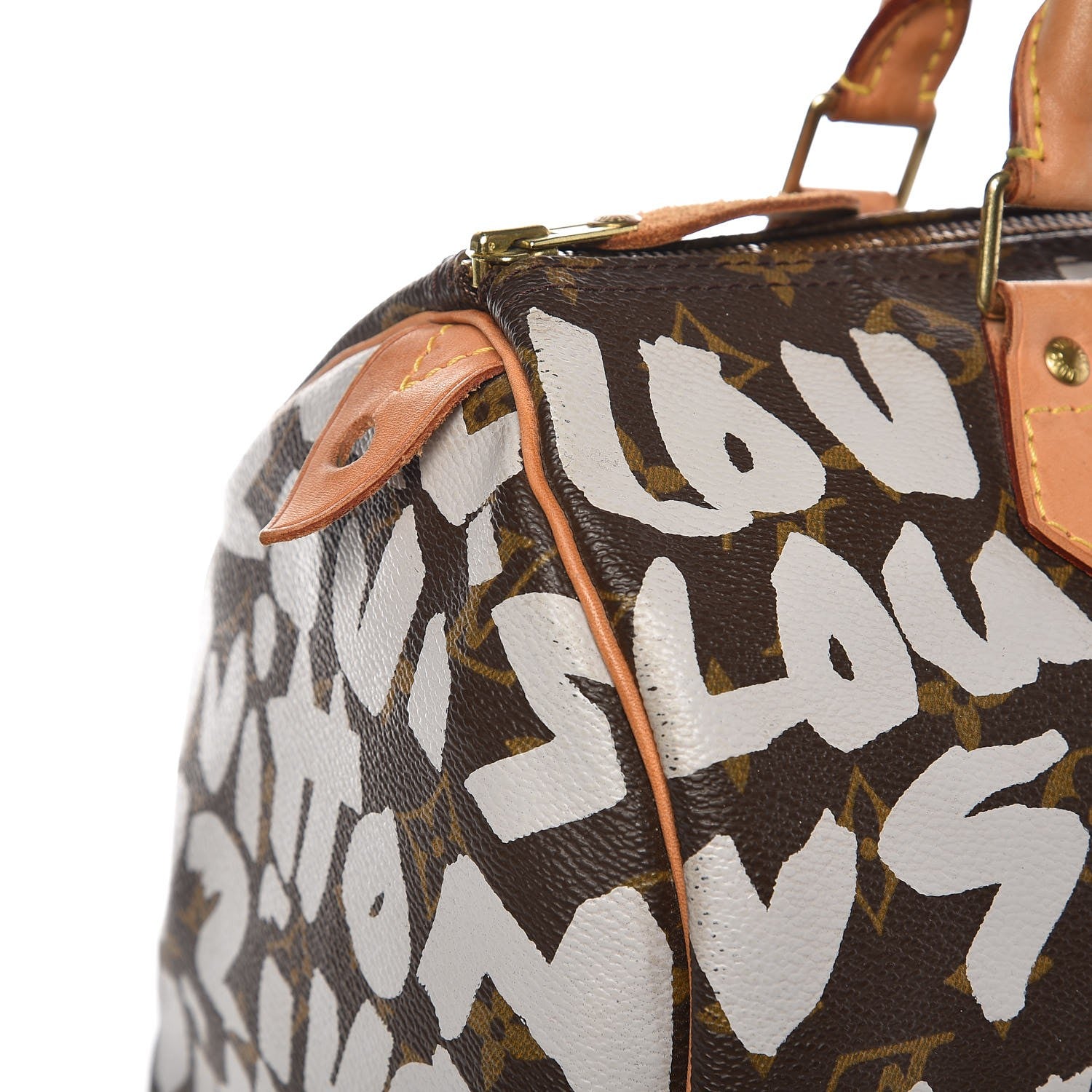 Louis Vuitton Monogram Graffiti Speedy 30 Silver 15 of 15