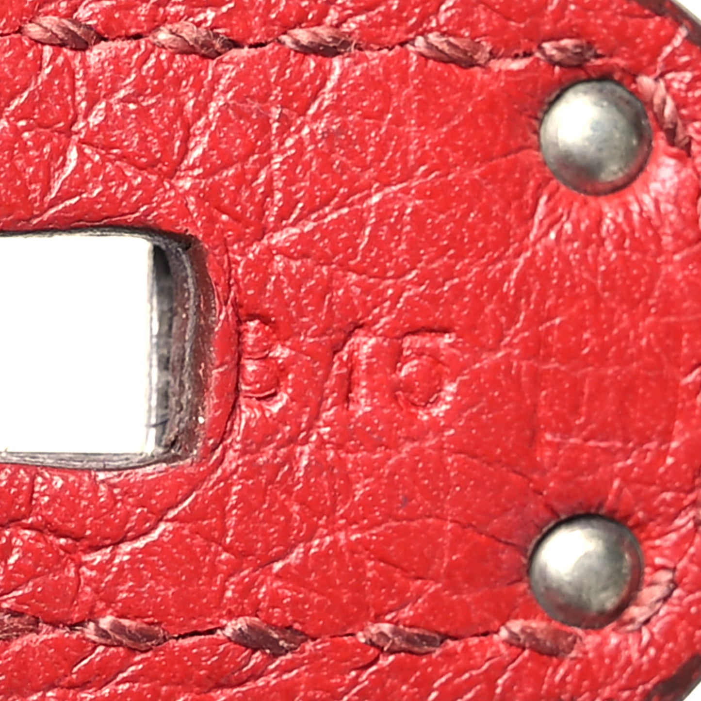Togo Birkin 35 Rouge Garance