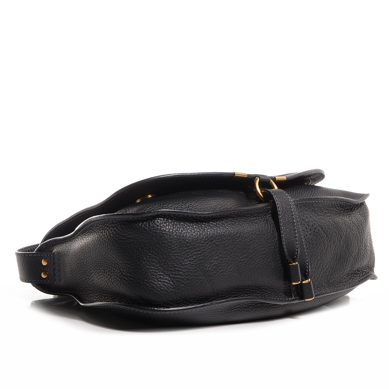 Chloe Calfskin Medium Marcie Top Handle Bag Black 4 of 10